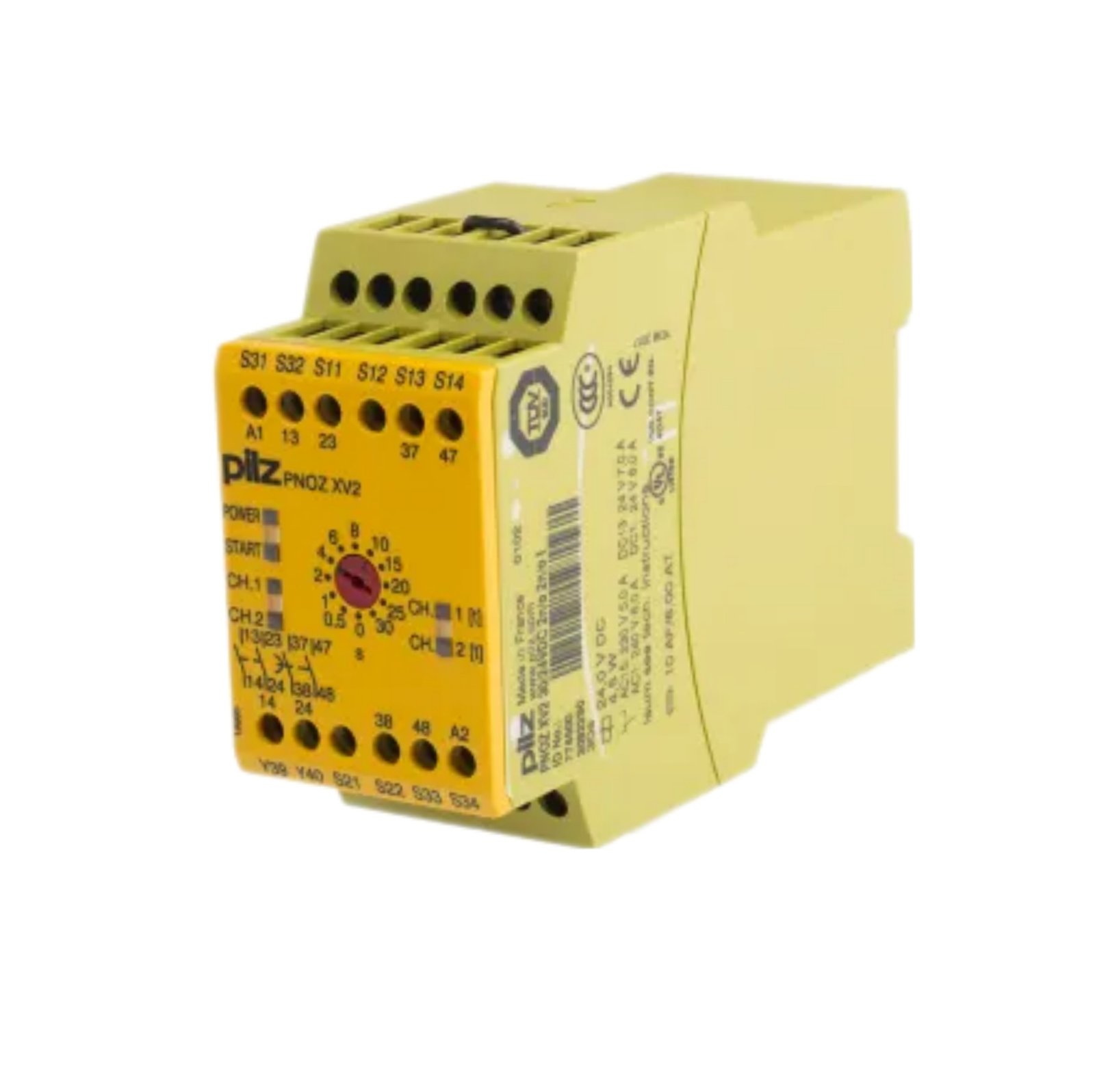 ぺっぱー 　no2 Реле безпеки, PNOZ XV2 30/24VDC 2n/o 2n/o t, 774500 PILZ – NBK Shop